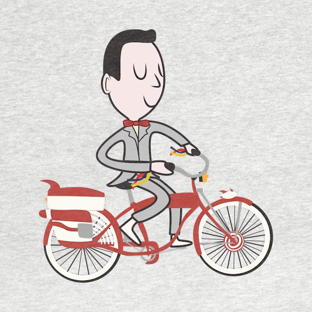 Pee Wee's Bike by sadsquatch